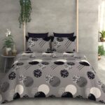 Ginnora Elite Black & White Bedsheet