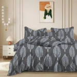 Davy-grey-color-Bedsheet