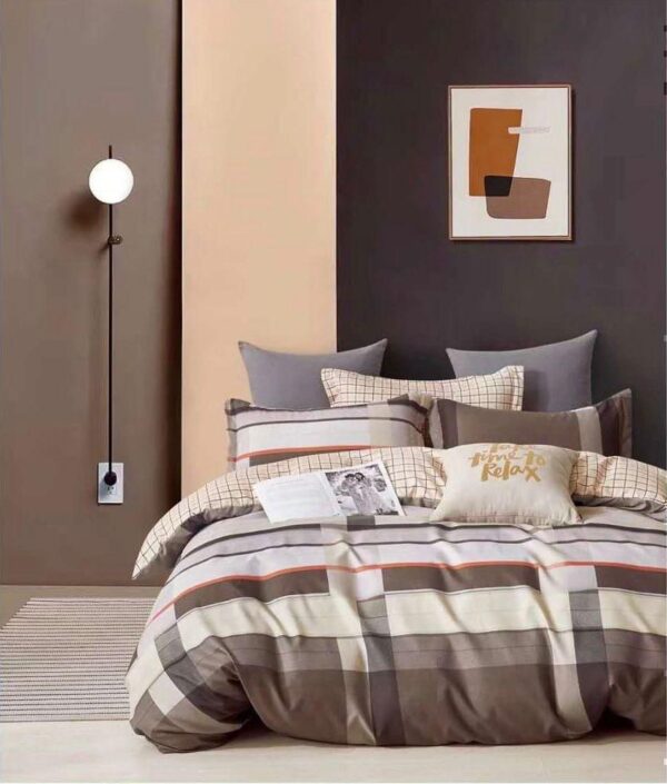 Multi colour Brown Bedsheets