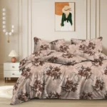 Multi colour brown bedsheet