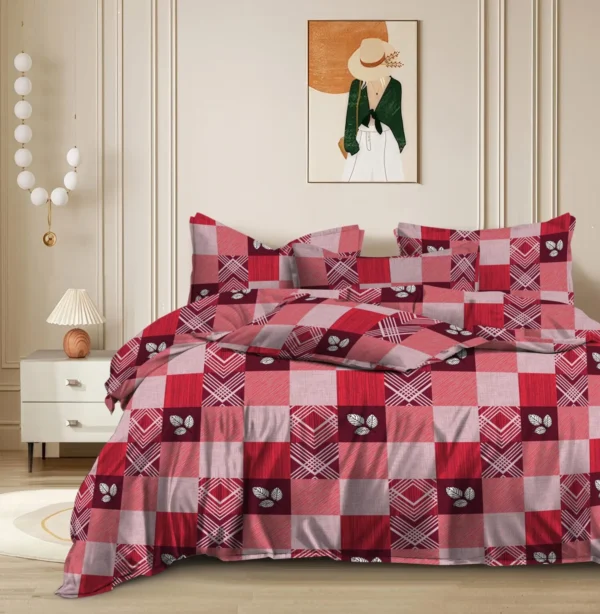 Red Colour Bedsheet